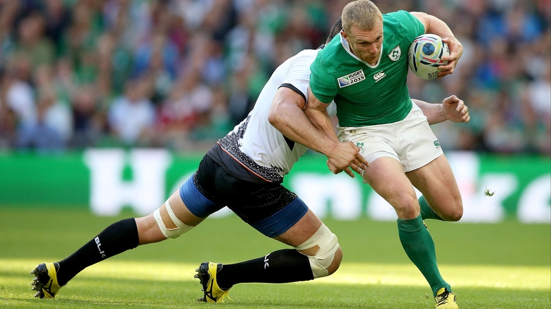 Keith Earls scored two tries for Ireland