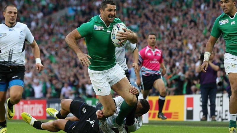 Rob Kearney's gluteal strain appears to be a minor complaint
