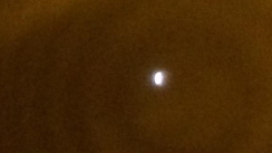 The supermoon eclipse in Swords Co Dublin (Pic: @lynseykiely)