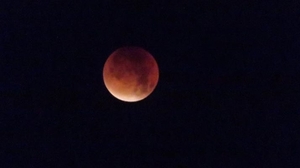 The supermoon over Donegal town (Pic: Rory O'Donnell)