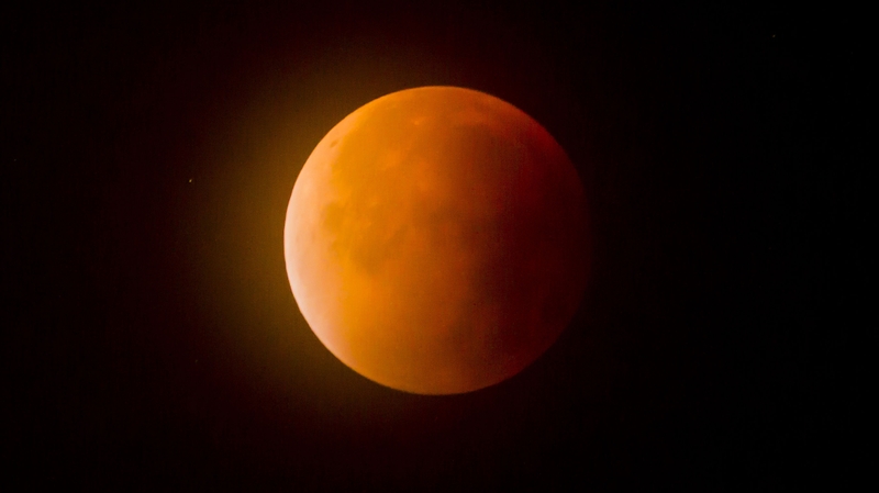 The 'supermoon' was visible in Ireland and around the world overnight