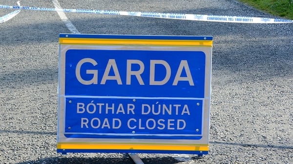 The road at Farranfore in Kerry was closed for a time after the crash