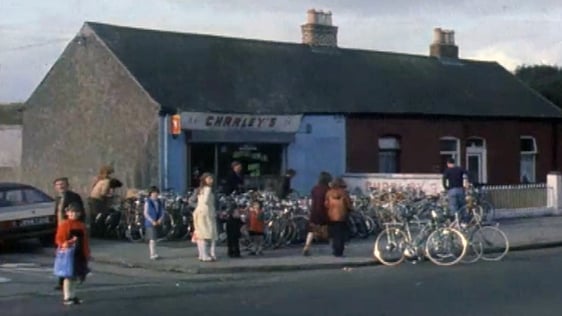Charley’s Bike Shop, Ballybough, 1980