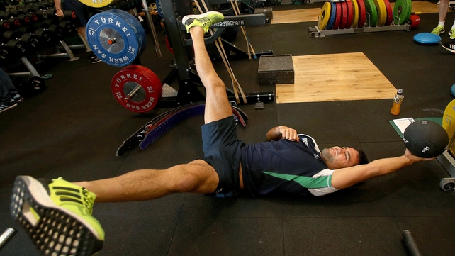 Munster man Conor Murray does his best 'Air Jordan'