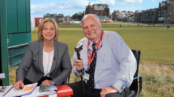 Peter 'Voice of Golf' Alliss has been behind the mic for the BBC for over 50 years