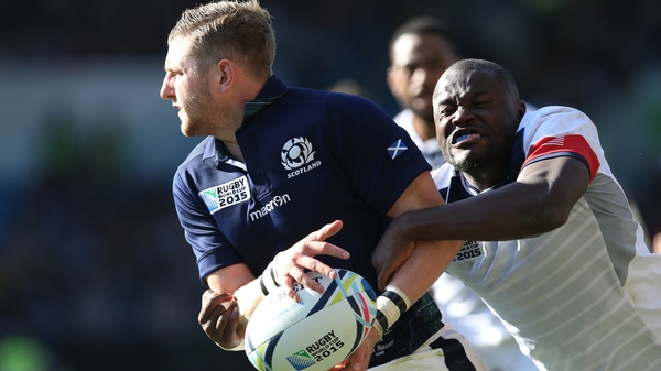 Finn Russell will miss Scotland's match with South Africa