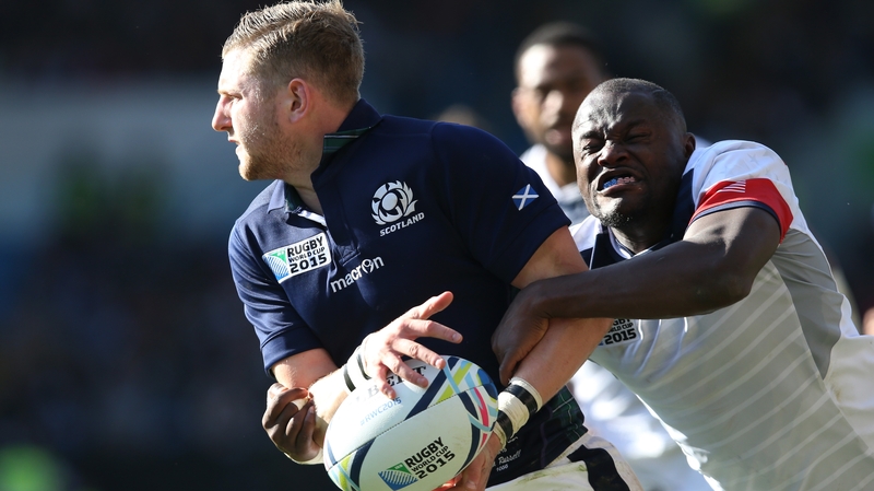 Finn Russell will miss Scotland's match with South Africa