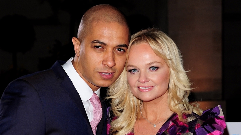 Bunton, with husband Jade Jones