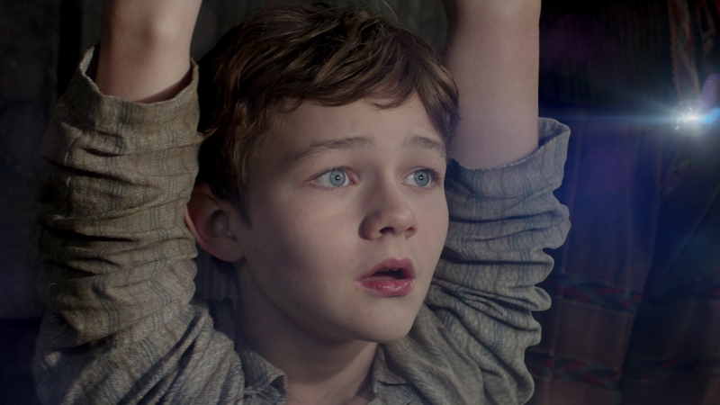 Levi Miller plays Peter Pan in Warner Bros Pictures' Pan