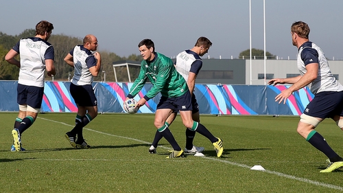 Johnny Sexton returns to the Ireland out-half jersey against Italy