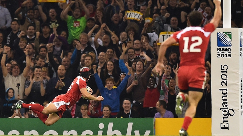 The highlight of the game was Beka Tsiklauri's early try for the underdogs