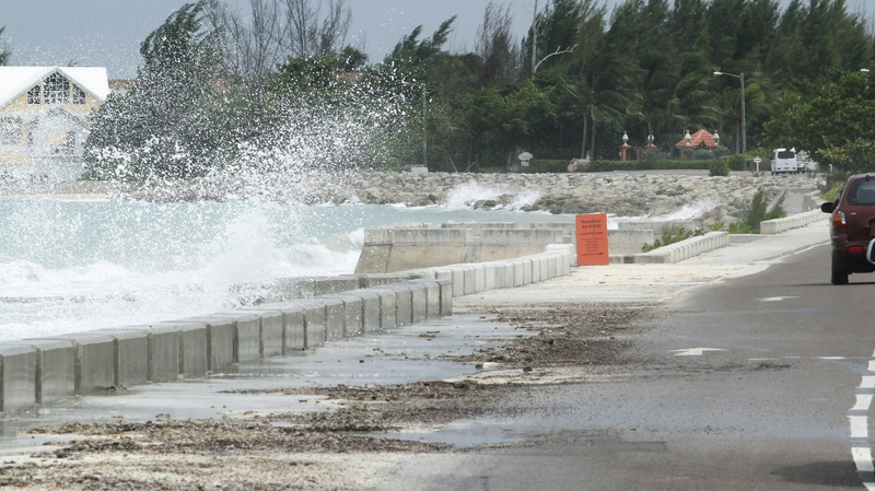 The US National Hurricane Center downgraded Joaquin to a Category 3 hurricane