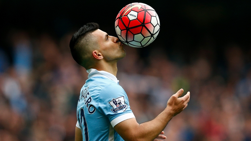 Manchester City's Sergio Aguero hammered home five goals against Newcastle on Saturday