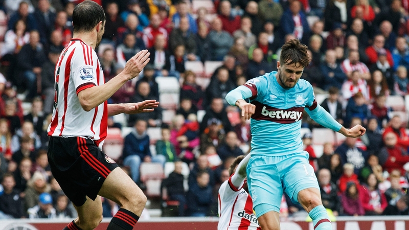 Carl Jenkinson slotted home West Ham's opener against Sunderland