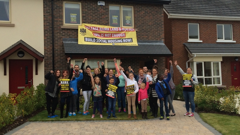 Ruth Coppinger said said those taking part in the occupation have lost their rented homes