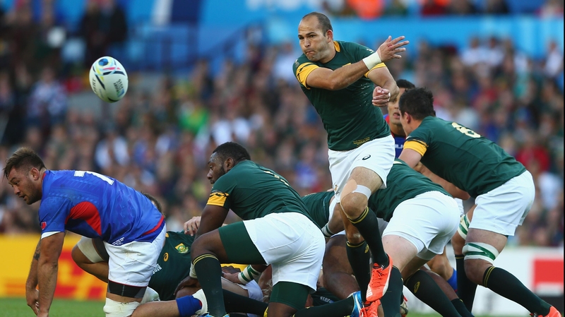 Fourie de Preez is vital to South Africa's hopes of lifting the Webb Ellis trophy