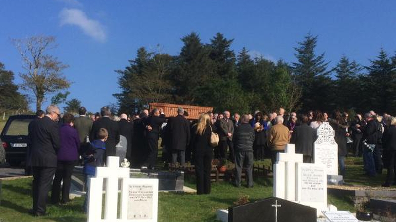 The 86-year-old passed away at his home in Co Donegal on Friday following a long illness