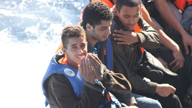 237 men and five women were rescued off Tripoli