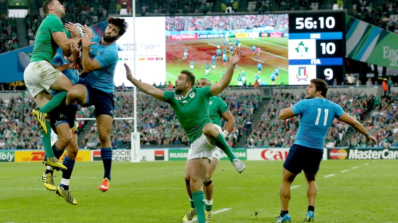 Ireland did enough to beat Italy and qualify for the quarter-finals