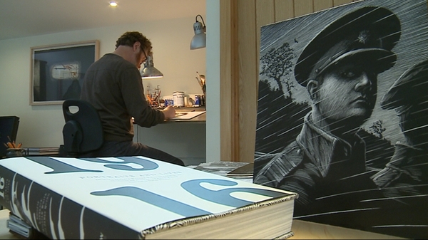 Portraits of people involved in 1916 Rising feature in new book