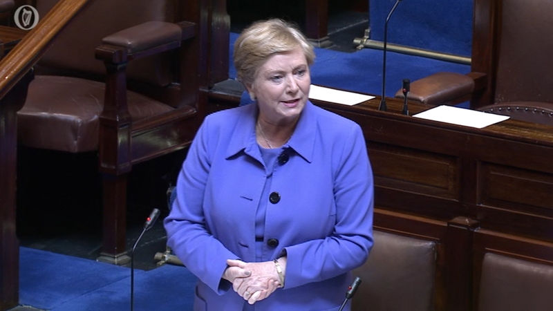 Frances Fitzgerald said it was a day to thank the people of Ireland for their vote in May