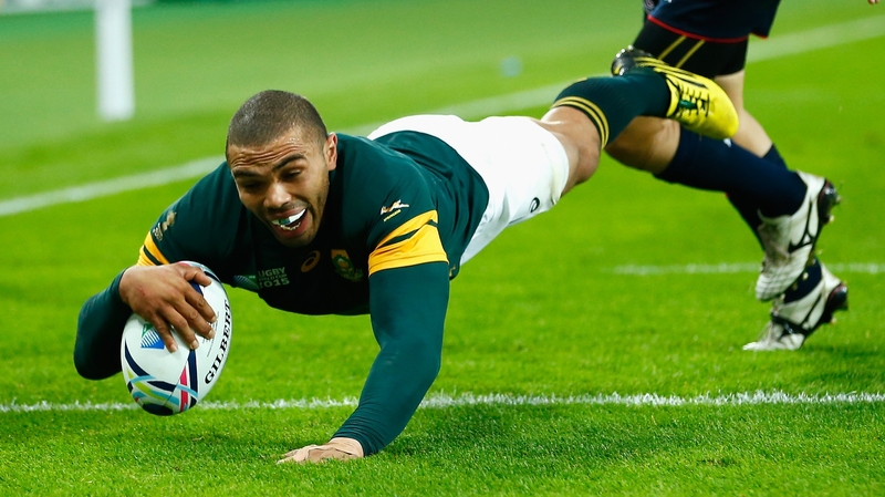 Bryan Habana scored three tries