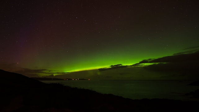Green light over Inishowen, looking towards Fanad lighthouse (Pic: Adam Rory Porter)