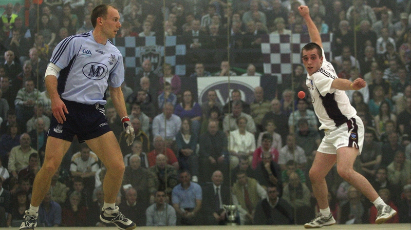 Eoin Kennedy and Robbie McCarthy contest the 2009 final, which Kennedy won