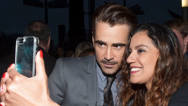 Local lad Colin meets some fans at tonight's premiere. All photos by Patrick O'Leary