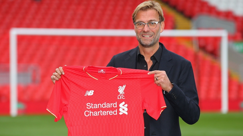 Jurgen Klopp has been unveiled as the new manager of Liverpool