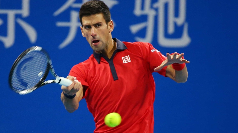 Novak Djokovic conceded just three aces on his way to victory