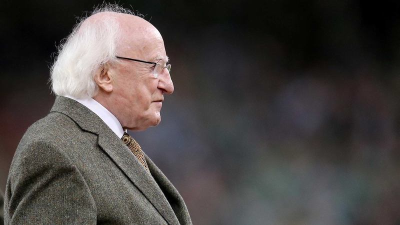 President of Ireland Michael D Higgins welcomed victories for the Republic of Ireland and Northern Ireland