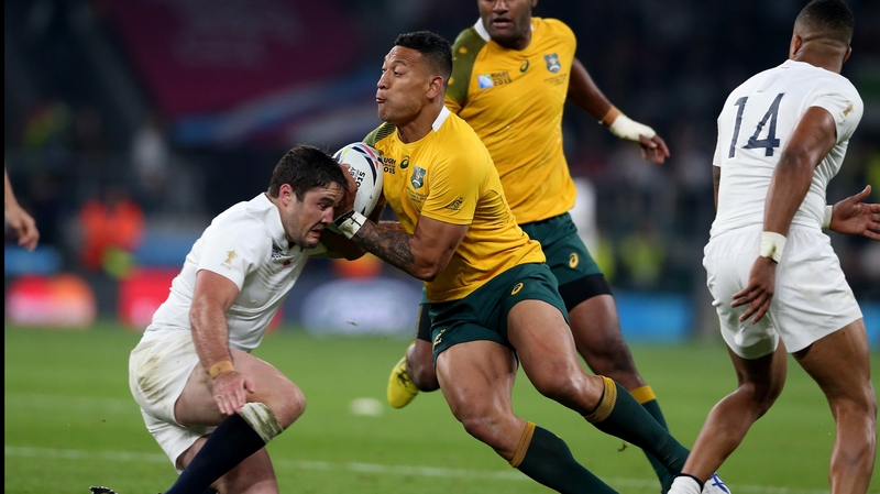Isreal Folau played rugby league and Australian Rules before moving to union