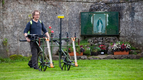 The purpose of the survey is to detect the presence of possible sub-surface anomalies (Pic: Andy Newman)