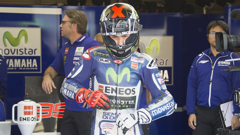 Jorge Lorenzo pipped his Italian rival to pole by just 0.081 seconds