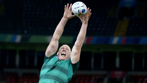 Paul O'Connell will captain Ireland from the second row