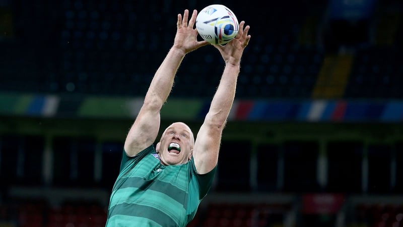 Paul O'Connell will captain Ireland from the second row
