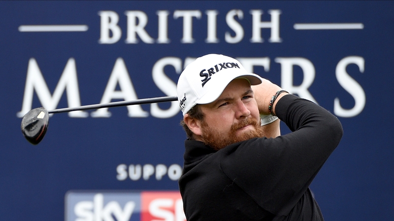Shane Lorwy in action at the British Masters in Woburn