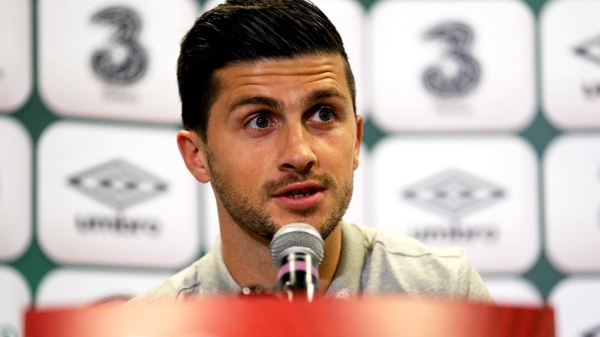 Shane Long spoke to the media in Warsaw on Saturday