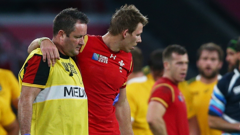Liam Williams joins the long list of walking wounded for Wales