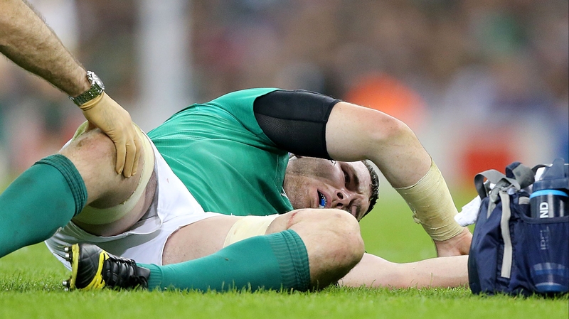 Peter O'Mahony has left the Irish squad after being injured against France