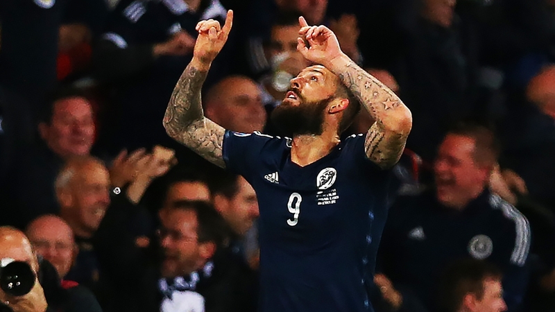 Steven Fletcher scored a hat-trick for Scotland