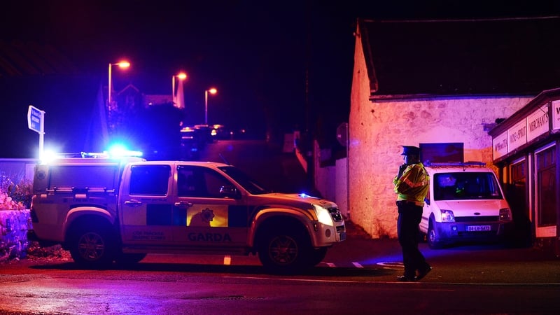 The scene remains preserved tonight pending a forensic examination