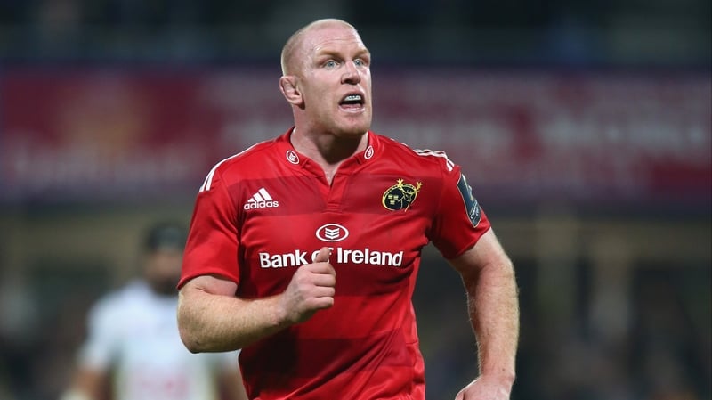 O'Connell made 178 appearances for Munster in his 14-year career with the rpovince