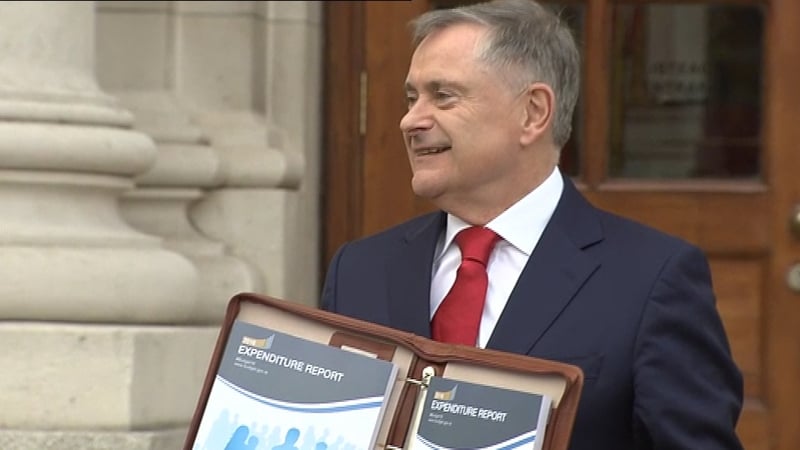 The new statutory minimum wage will rise from €8.65 to €9.15 an hour from January, Mr Howlin announces