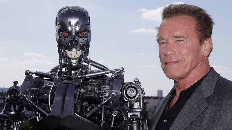 The South Africa team can take some inspiration from Arnold Schwarzenegger (r)