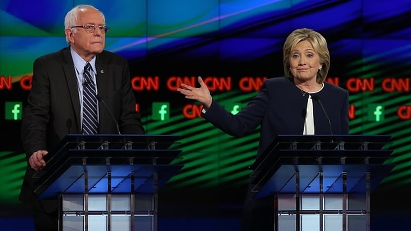 Bernie Sanders is polling ahead of Hillary Clinton in the early voting state of New Hampshire