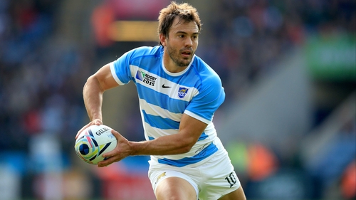 Juan Martin Hernandez, also known as 'the Maradona of rugby' an 'El Mago' has racked up 56 caps for Argentina since making his debut in 2003