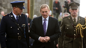 Taoiseach Enda Kenny also attended the funeral