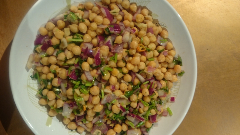 Lina Gautam's Chana Chatpat (Chickpea Chatpat)